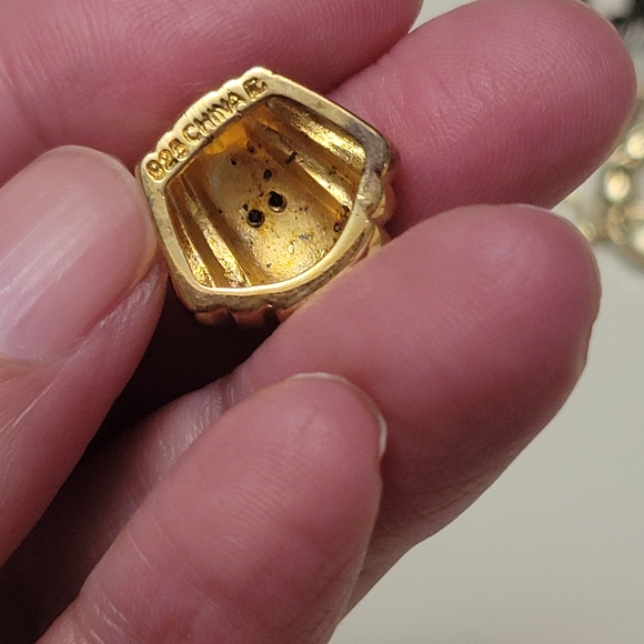 Vintage Gold Vermeil Gold Filled Over 925 Jewelry Bundle Lot - Picture 10 of 16